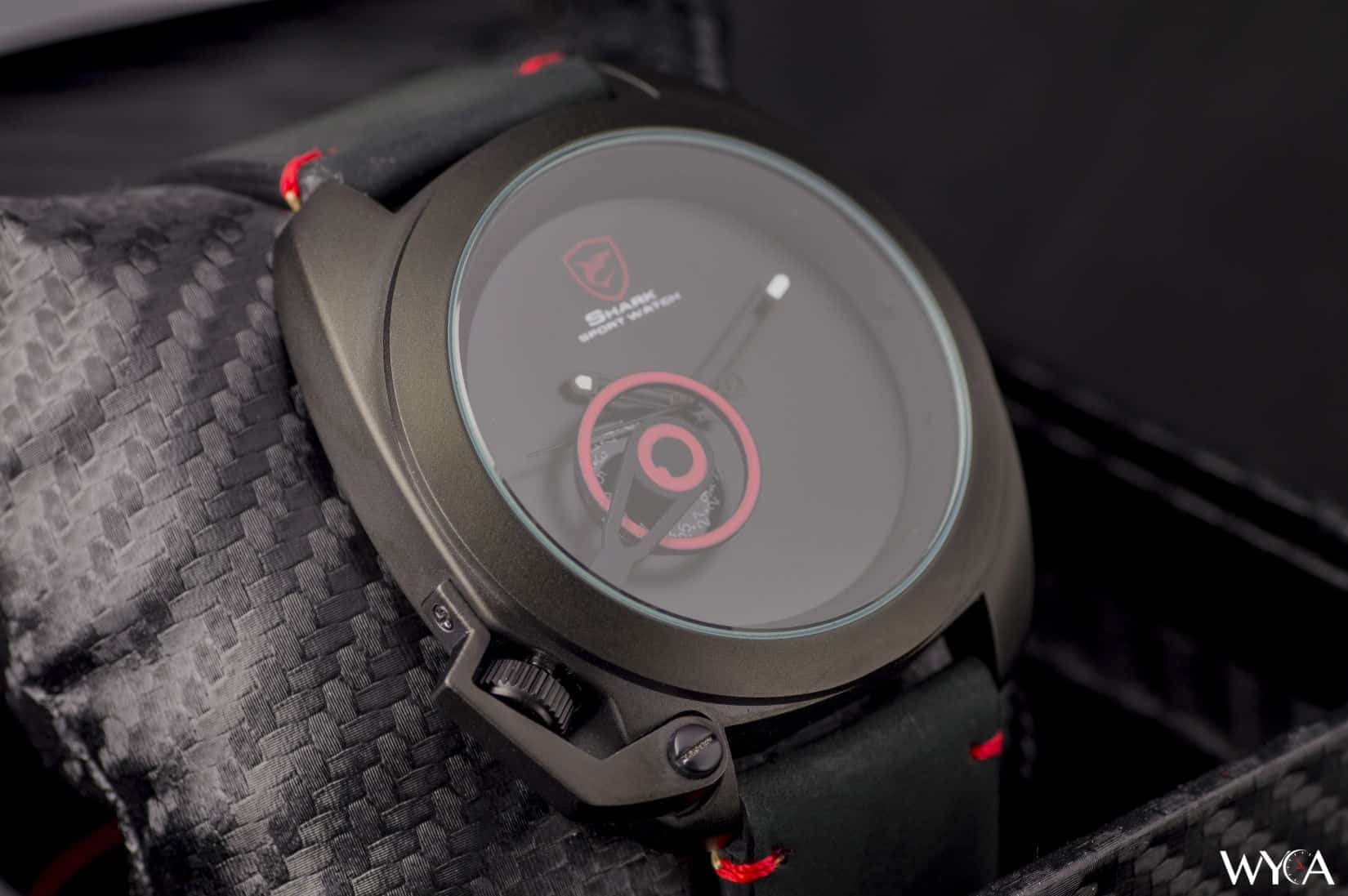 Guardia de la corona leonada del tiburón