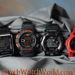 Casio G-Shock y un receptor de ondas